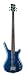 RockBass by Warwick Corvette Basic 4 String Electric Bass Transparent Blue