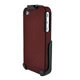 Seidio SURFACE Case and Holster Combo for iPhone 4 (Burgundy) (Fits AT&T iP ....
