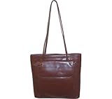 Scully Leather Women's H501 Embossed Calf Top Zip Handbag