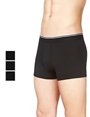3 Pack Authentic Cool & Fresh™ Stretch Cotton Hipsters with Stay New™