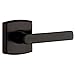Baldwin 5485V102MR Oil Rubbed Bronze Pair of Soho Estate Levers Without Rosettes
