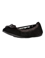 Sergio Rossi Womens Scarpe Donna Black Suede Ballet flats 7