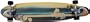 Krown Wave Sunset Complete Longboard Skateboard