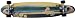 Krown Wave Sunset Complete Longboard Skateboard