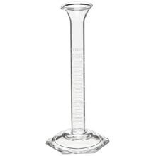 Corning Pyrex Borosilicate Glass "To Deliver" Graduated Single Metric Scale Cylinder