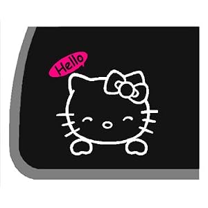 Hello Kitty "HELLO" Car Decal / Sticker