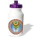 Golf Experience
Perkins Designs Disc Golf - Experience The Rush fun frisbee disc golf design of skeleton player with vision - Water Bottles