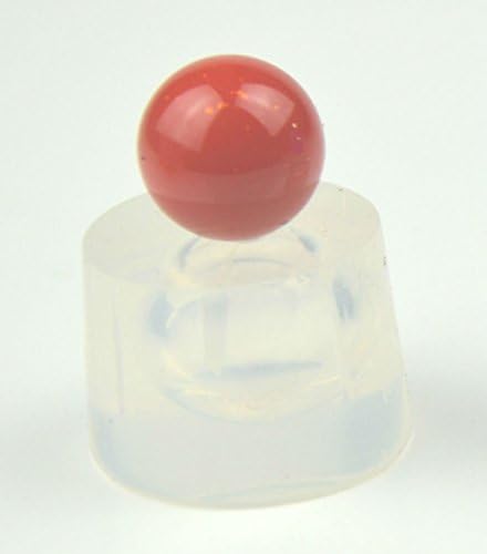 Transparent Clear Silicone Mold for Creating a Ball or sphere 23 Sizes from 7mm to 30mm (Ball diameter 26mm)