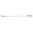 14K White Gold Franco Chain - 1.20mm - 24 inch