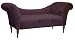 Roslyn Double Arm Settee Lounge by Skyline Furniture in Aubergine Velvet