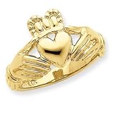 Cheap 14k Mens Claddagh Ring - Size 9 .Buy Cheap Price 14k Mens Claddagh Ring - Size 9 Click