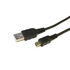 1m USB Transferkabel A-Mini-B 5pol in schwarz black f�r CANON CAMCORDER ersetzt Canon IFC-300PCU / Nikon UC-E3 / Pentax I-USB6 / Sony VMC-14UMB2