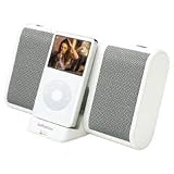 White InMotion Mobile Audio Speakers For iPod