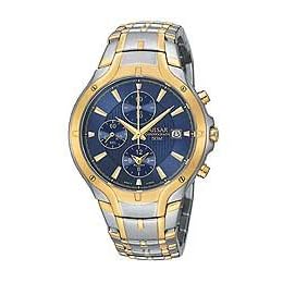Pulsar Men's Alarm Chronograph Two-Tone Stainless Steel Watch #PF3684