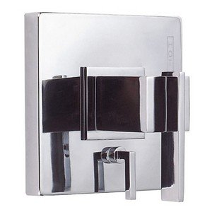 Danze D500444T Sirius Shower Valve Escutcheon Trim Kit with Diverter, Chrome, Valve Not Included