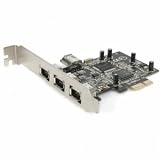 StarTech.com 3 + 1 Internal Port PCI Express FireWire Card