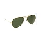 Ray Ban Rayban Aviator RB-3025 L0205 Gold / Green Sunglasses Size 58 Medium