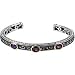 Sterling Silver and 14K Yellow Gold Amethyst and Sapphire Bracelet