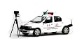 Dacia Logan Police Car - Morocco - 1/43rd Scale Eligor Model