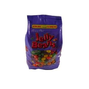 Ferrara Pan Jelly Beans 4 Pound Variety Easter Candy Resealable Value Bag