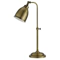 Pharmacy Table Lamp with Adjustable Pole - Antique Brass