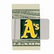 Oakland Athletics Enameled Pewter Money Clip/Card Holder - MLB Baseball Fan Shop Sports Team Merchandise