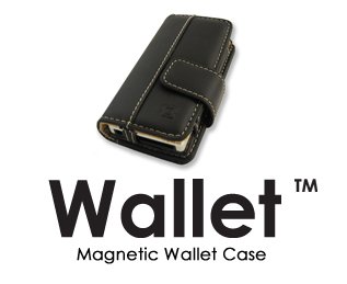 Incipio Leather Wallet Case for Zune 4/8 GB (Black)