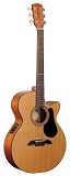 Alvarez Regent Series RF12CE Folk Acoustic - Electric with cutaway Guitar, Natural / Satin finish