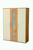 Produkt-Bild: Roba 47162 - 3-t&uuml;riger Kleiderschrank Jo