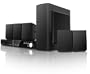 Coby DVD938 5.1-Channel DVD Home Theater System with Digital AM/FM Tuner (Black)