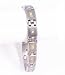 Jewelry : Stainless Steel/14K Men's Diamond Boxed Bracelet