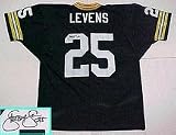 Dorsey Levens,Green Bay Packers NFL Autographed Green Throwback Jersey