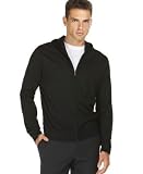 Hugo Boss - Hugo Boss BOSS Black Garment Washed Jersey Full Zip Hoodie
