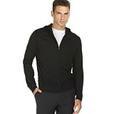 Hugo Boss BOSS Black Garment Washed Jersey Full Zip Hoodie at Hugo Boss