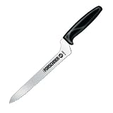 Offset Bread Knife, Wavy, Black Nylon, 7.5 In.