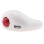 Wireless Optical Trackball Mouse (White)