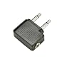 Airline Headphone Seat Adaptor - Airplane 3.5mm Stereo to dual Mono Earphone Connector Adaptor