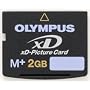 Olympus M+ 2GB Plus xD Picture Card-Envelope Style Package with Trap Blister (Black)