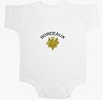 Bordeaux Coat of Arms Baby Ultrasoft Onesie