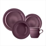 Emile Henry 4-Piece Dinnerware Set, Figue
