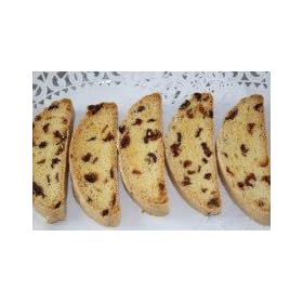 8 pieces Unfrosted CRANBERRY NUT Biscotti