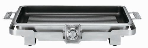 Cuisinart EGP-18 Electric Nonstick Grill Pan, Stainless Steel