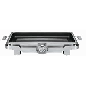 Cuisinart EGP-18 Electric Nonstick Grill Pan, Stainless Steel by Cuisinart