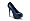 Blue Pearlized Cheetah Pat