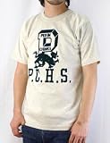 (ウェアハウス)WAREHOUSE プリント半袖Tシャツ「P．C．H．S．」