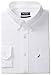 Nautica Men's Solid Pinpoint Dress Shirt