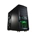 MS-TECH CA-0300 RAPTOR PC Geh�use MidiTower 4 x 5.25 Schwarz