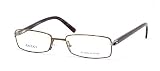 AUTHENTIC GUCCI 1807 QB4 BROWN METAL EYEGLASSES 55mm