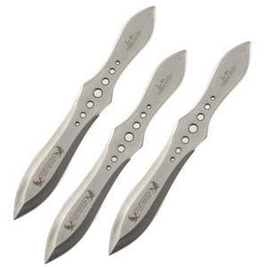 Gil Hibben Hall of Fame Thrower Set, Leather Sheath