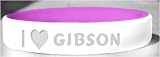 I Love Gibson Custom Wristband